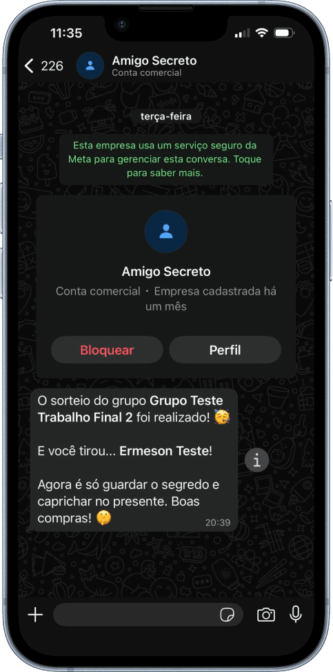 ZapSecreto App